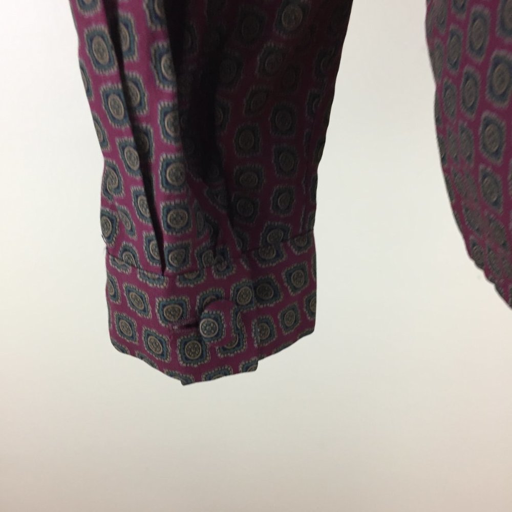 BROOKS BROTHERS Multi-Color Hidden Button Shirt - Picture 7 of 8